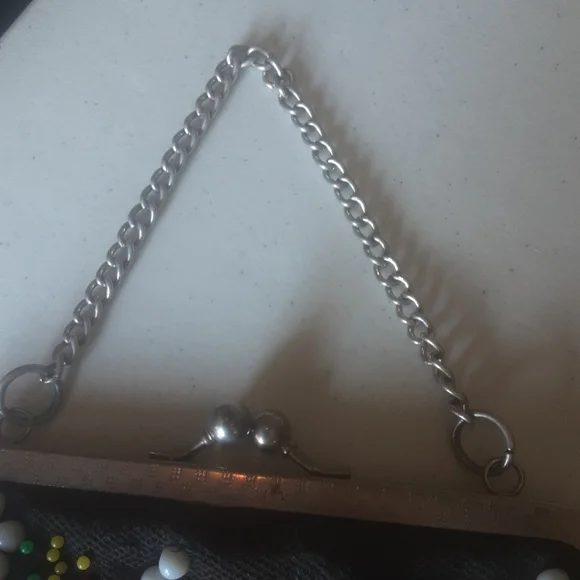 Vintage Beaded 1970s Bag - Picture 4 of 7